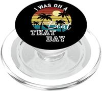 J'étais sur Un Bateau ce Jour-là Musique Country PopSockets PopGrip pour MagSafe