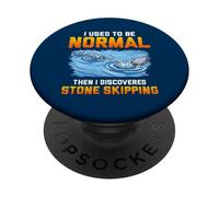 J'étais Une Personne Normale en sautant de Pierres PopSockets PopGrip Adhésif