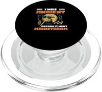 J'étais Vieux Avant Que ça ne devienne Un Amateur de crabes Fer à Cheval PopSockets PopGrip pour MagSafe