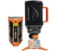 Jetboil Flash 1,8L Autocuiseur Portable pour Camping et Voyage en Sac à Dos avec Allumage Automatique en Une Étape Nouveauté 2026, Brûleur Propane/Isobutane, Carbone