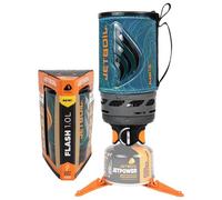 Jetboil Réchaud à gaz Flash 1.0L – Système d'ébullition rapide Ocean Topo