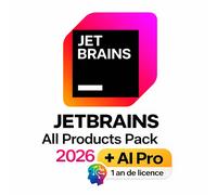 Jetbrains All Products Pack 2026 Avec Ai Pro Inclus - Licence Officielle 1 An - Windows / Macos / Linux