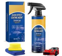 Jetdryshop Car Spray, Quick Effect Coating Agent for Car, Advanced Car Quick-Acting Coating Agent Spray, with Sponge & Wipe (1Pcs)