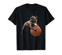 Jeté de Bouledogue français de Basket-Ball pour Chien Frenchie T-Shirt