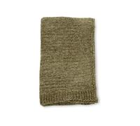 Plaid Chenille "Ally" 130x170cm Vert Mousse
