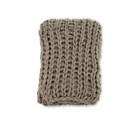 Venture Home - Jeté de canapé grosse maille en polyester Kate 170 x 130 cm marron marron