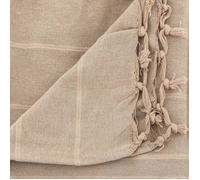 Atmosphera - Jeté de lit en Coton - Lin 160x220 cm