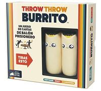 Jeté de lit Burrito de Exploding Kittens : juego de cartas Para todas Las Edades, divertido y Familiar al Estilo Dodgeball. - Version Espagnole