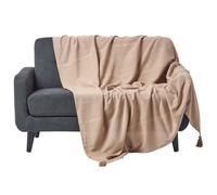 Jeté de lit ou de canapé Rajput Beige 150 x 200 cm