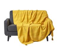 Jeté de lit ou de canapé Rajput Jaune 225 x 255 cm