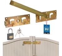 Jeté De Portail Double Gauche Droite Avec Cadenas Pour Garde-Robe