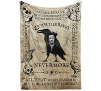 Jeté Edgar Allan Poe Plaid Couverture Chaise L