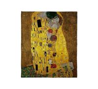 Jeté L'œuvre d'art du Baiser Couverture De Lit Chambre M