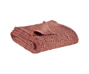 Jeté tana blush 240 x 260 cm vivaraise