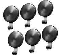 Jetec 6 Pcs Crochets de Couronne Magnétique Crochets avec Aimant Support de Couronne pour Réfrigérateur Porte en Métal Cuisine Décoration Suspendue de Fête de Couronnes de Noël