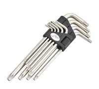 Jetech 9Pièces Clé étoile à bras long - Torx : T10, T15, T20, T25, T27, T30, T40, T45, T50