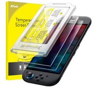 JETech Alignement Automatique Protection D'écran pour Nintendo Switch 2 2025, Film en Verre Trempé 9H avec Outil d'Installation Super Facile, Anti-Rayures, HD Transparente, Lot de 2