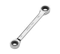 Jetech Clé à cliquet à double extrémité (3/8" x 7/16") - Clé à cliquet Cr-V robuste