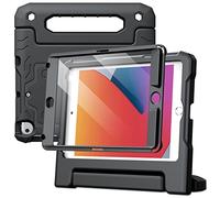 JETech Coque Enfant pour iPad Mini 5/4/3/2/1, Noir | Pour 7,9" 2019/2015/2014/2013/2012 Modèle, Poignée-Support, Étui Housse Antichoc, Design Adapté aux Enfants