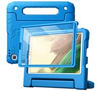 JETech Coque Enfant pour Samsung Galaxy Tab A7 Lite 8,7 Pouces 2021 (SM-T227/T225/T220) avec Protecteur Écran Intégré, Housse Étui de Protecteur Antichoc avec Support Poignée (Bleu)