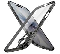 JETech Coque Fine pour iPhone 17 6,3 Pouces avec Objectif de Caméra Protection Complète, Étui Housse Transparente Protectrice Minimaliste Ultra Mince Légère (Noir)