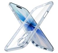 JETech Coque Fine pour iPhone 17 6,3 Pouces avec Objectif de Caméra Protection Complète, Étui Housse Transparente Protectrice Minimaliste Ultra Mince Légère (Brume)