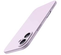 JETech Coque Fine pour iPhone 17 6,3 Pouces, Étui Housse Ultra-Mince Légère Minimaliste avec Protection d'Objectif Caméra, Mat Anti-Empreintes Digitales Finition (Lavande)