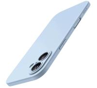 JETech Coque Fine pour iPhone 17 6,3 Pouces, Étui Housse Ultra-Mince Légère Minimaliste avec Protection d'Objectif Caméra, Mat Anti-Empreintes Digitales Finition (Brume)