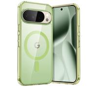 JETech Coque Magnétique pour Google Pixel 10 Pro XL 2025 Compatible avec MagSafe et Chargeur Pixelsnap, Étui Housse Antichoc Bumper, Arrière Transparent Anti-Rayures (Jade)