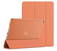 JETech Coque pour iPad 10,2 Pouces (Modèle 2021/2020/2019, 9ème/8ème/7ème Génération), Housse Étui avec Veille/Réveil Automatique (Papaye)