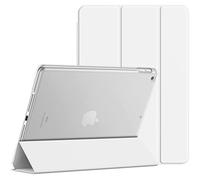 JETech Coque pour iPad (9,7 Pouces, Modèle 2018/2017, 6ème et 5ème Génération), Housse Étui avec Veille/Réveil Automatique (Blanc)