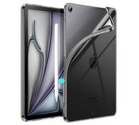 JETech Coque pour iPad Air 11 Pouces M4/M3/M2 (2026/2025/2024), iPad Air 5/4 (10,9″, Modèle 2022/2020, 5ème/4ème Génération), TPU Transparent Étui, Support la Charge de Pencil Pro/2 (Noir)