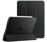 JETech Coque pour iPad Air 13 Pouces M4/M3/M2 (2026/2025/2024), Étui Housse Arrière Rigide à Support Fine Intelligente avec Veille/Réveil Automatique (Noir)