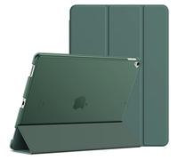JETech Coque pour iPad Pro 12,9 (1ère et 2ème Génération, Modèles 2015 et 2017), Housse Étui Rabat à Fonction Réveil/Sommeil Automatique (Vert Brumeux)