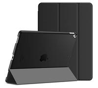 JETech Coque pour iPad Pro 12,9 (1ère et 2ème Génération, Modèles 2015 et 2017), Housse Étui Rabat à Fonction Réveil/Sommeil Automatique (Noir)