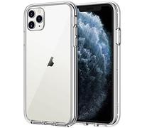 JETech Coque pour iPhone 11 Pro Max (2019) 6,5", Anti-Jaunissement Shock-Absorption et Anti-Rayures, Housse Case Cover Transparente Antichoc (HD Clair)