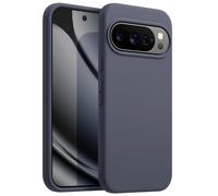 JETech Coque Silicone Liquide pour Google Pixel 10 Pro XL 2025, Protection Intégrale Soyeuse et Douce au Toucher, Étui Housse de Antichoc Téléphone avec Doublure en Microfibre (Quartz Gris)