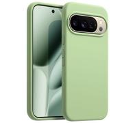 JETech Coque Silicone Liquide pour Google Pixel 10 Pro XL 2025, Protection Intégrale Soyeuse et Douce au Toucher, Étui Housse de Antichoc Téléphone avec Doublure en Microfibre (Jade)