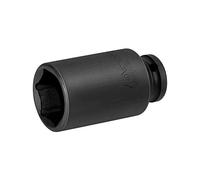 Jetech Douille à chocs profonde de 30 mm à entraînement 1/2 po avec conception à 6 points, acier allié au chrome-molybdène traité thermiquement, métrique