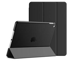 JETech Étui pour iPad Air 2, Housse Coque avec Support Fonction et Veille/Réveil Automatique (Noir)