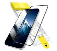 JETech Infini AR Protection D'écran pour iPhone 17 Pro Max, Revêtement Antireflet AR, 9H+ 3D à Couverture Intégrale Anti-Reflet Verre Trempé, Incassable de Qualité Militaire, Lot de 1