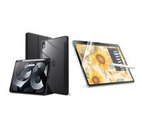 JETech pour iPad Air 11 Pouces M3/M2 (2025/2024) Coque et Protection D'écran en Papier Groupe