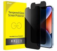 JETech Protection D'écran Anti-Espion pour iPhone 17e (2026) / iPhone 16e / iPhone 14, Film en Verre Trempé, Écran de 6,1 Pouces, Lot de 2