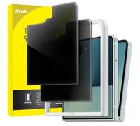 JETech Protection D'écran Avant Anti-Espion pour Samsung Galaxy Z Flip 7 2025, Film en Verre Trempé avec Outil d'Installation Facile, Compatible Coque, Lot de 2