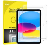JETech Protection D'écran pour iPad (A16) 11ème/10ème Génération (2025/2022), Film de Protecteur en Verre Trempé, HD Clair, Lot de 2