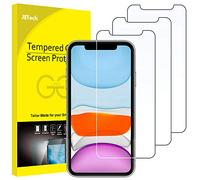 JETech Protection d'Écran pour iPhone 11/XR 6,1 Pouces Film en Verre Trempé, Lot de 3