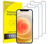 JETech Protection d'Écran pour iPhone 12/12 Pro 6,1 Pouces, Film en Verre Trempé, Lot de 3