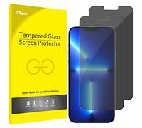JETech Protection d'Écran pour iPhone 13 Pro Max 6,7 Pouces, Film de Protection en Verre Trempé, Anti-Espion, Lot de 2