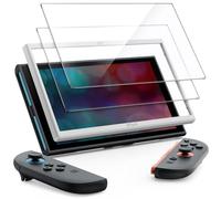 JETech Protection D'écran pour Nintendo Switch 2 2025, Film en Verre Trempé 9H avec Outil d'Installation Facile, Anti-Rayures, HD Transparente, Lot de 2
