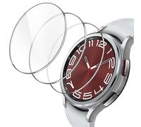 JETech Protection D'écran pour Samsung Galaxy Watch 6 Classic 43mm (Protection D'écran Uniquement 33mm), Film en Verre Trempé Anti-Rayures, HD Clair, Lot de 3